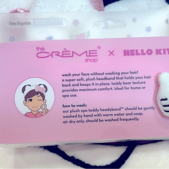 NEW Hello Kitty Spa Headband - Picture 4 of 5